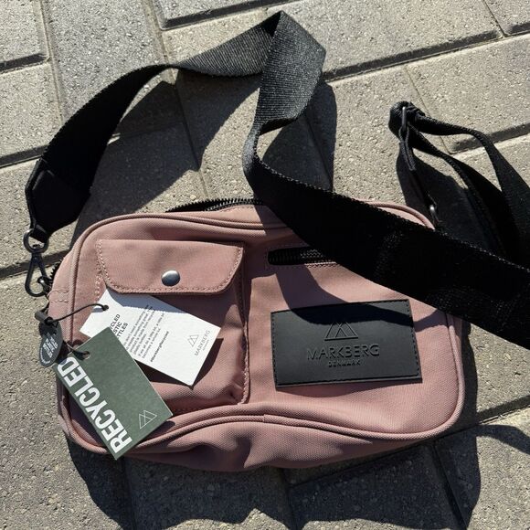 Markberg Denmark Darla Crossbody NWT Rose/Dusty Pink Recycled great gift - Picture 14 of 15